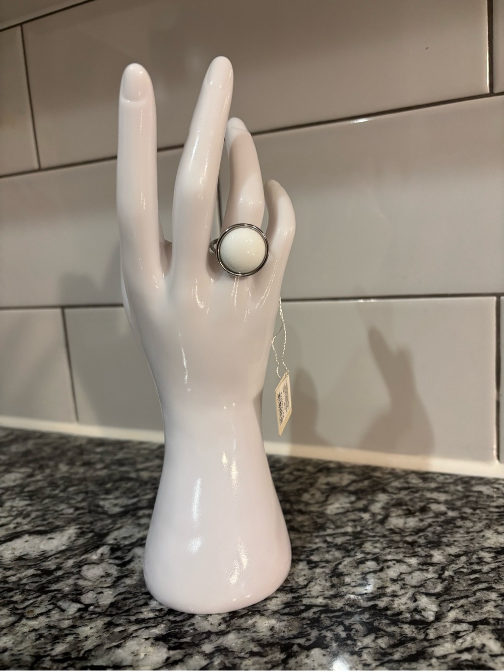 Calvin klein white ring